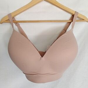 Soma Bra Embliss Wireless 40DD Adobe Rose Comfort Seamless Full‎ Coverage